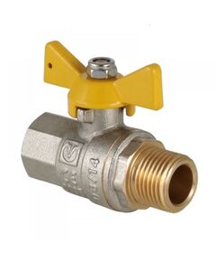 Купить Кран шаровый Valtec 1/2" В-Н (бабочка) для газа (vt.278.n.04) по цене 711 руб., в Санкт-Петебруге в интернет магазине 100-Систем, а также дургие товары VALTEC из раздела Краны газовые 1/2 и Краны газовые