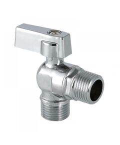Купить Кран шаровый Valtec 1/2"х3/4" угловой . 10бар. t-90*C. хром (vt.392.n.05) по цене 478 руб., в Санкт-Петебруге в интернет магазине 100-Систем, а также дургие товары VALTEC из раздела Краны для подключения бытовой техники и Шаровые краны