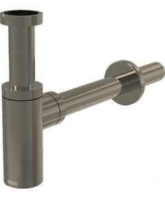 Купить A400-N-B Сифон для умывальника DN32 DESIGN круглый, NICKEL-крацованный мат (a400-n-b) по цене 39404 руб., в Санкт-Петебруге в интернет магазине 100-Систем, а также дургие товары AlcaPlast из раздела Сифон и Сифоны для раковин