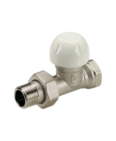 Купить Клапан настроечный прямой 1/2" (3330009 / 3335n0404) по цене 1182 руб., в Санкт-Петебруге в интернет магазине 100-Систем, а также дургие товары  из раздела Радиаторные клапаны и Радиаторная арматура