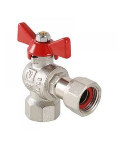 Купить Кран шаровый Valtec 1/2"х1/2" ВР угловой с накидной гайкой. 16бар. t-120*C никель (vt.266.n.0404) по цене 680 руб., в Санкт-Петебруге в интернет магазине 100-Систем, а также дургие товары VALTEC из раздела Шаровые краны и Запорная арматура