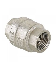 Купить Клапан обратный Valtec 1/2" ВР с пластиковой мембраной, никель (vt.161.n.04) по цене 397 руб., в Санкт-Петебруге в интернет магазине 100-Систем, а также дургие товары VALTEC из раздела Обратные клапаны и Запорная арматура