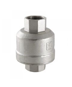 Купить Клапан обратный Valtec 1" ВР для гравитационных систем, никель (vt.202.n.06) по цене 3169 руб., в Санкт-Петебруге в интернет магазине 100-Систем, а также дургие товары VALTEC из раздела Обратные клапаны и Запорная арматура