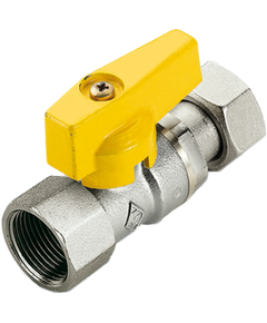 Купить Кран газовый с накидной гайкой 1/2"*1/2" ВВ шаровый (2220011 / 2260g0404) по цене 1304 руб., в Санкт-Петебруге в интернет магазине 100-Систем, а также дургие товары  из раздела Краны газовые 1/2 и Краны газовые