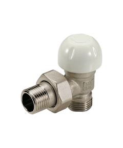 Купить Клапан настроечный угловой 1/2" (3330006 / 3336n0404) по цене 998 руб., в Санкт-Петебруге в интернет магазине 100-Систем, а также дургие товары  из раздела Радиаторные клапаны и Радиаторная арматура