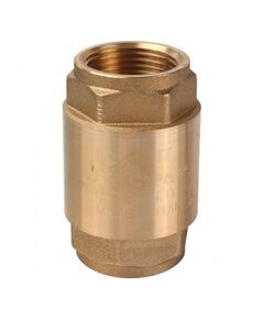 Купить 1" Клапан обратный STOUT пружинный муфтовый с металлическим седлом (svc-0011-000025) по цене 1950 руб., в Санкт-Петебруге в интернет магазине 100-Систем, а также дургие товары STOUT из раздела Обратные клапаны и Запорная арматура