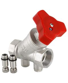 Купить Клапан балансировачный Valtec 1.1/2" ручной (vt.054.n.08) по цене 5661 руб., в Санкт-Петебруге в интернет магазине 100-Систем, а также дургие товары VALTEC из раздела Балансировочные клапаны и Запорная арматура