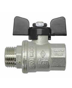Купить Кран 1" ВН шаровый (бабочка) Tifone (нп 2610017 / 2621n0706) по цене 1732 руб., в Санкт-Петебруге в интернет магазине 100-Систем, а также дургие товары  из раздела Краны прямые 1 и Краны прямые