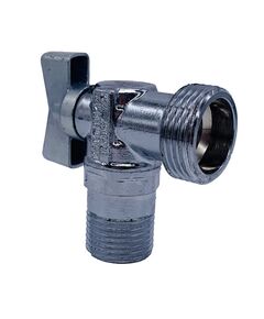 Купить Кран угловой 1/2"*3/4" НН шаровый (2950011 / 2950n0405) по цене 595 руб., в Санкт-Петебруге в интернет магазине 100-Систем, а также дургие товары  из раздела Краны для подключения бытовой техники и Шаровые краны