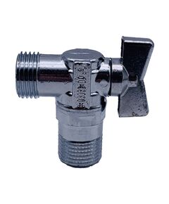 Купить Кран угловой 1/2"*1/2" НН шаровый (2950018 / 2950n0404) по цене 595 руб., в Санкт-Петебруге в интернет магазине 100-Систем, а также дургие товары  из раздела Краны для подключения бытовой техники и Шаровые краны
