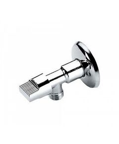 Купить Кран угловой 1/2"*3/8" НН шаровый с чашкой (1/4 оборота) (2950037) по цене 539 руб., в Санкт-Петебруге в интернет магазине 100-Систем, а также дургие товары  из раздела Краны для подключения бытовой техники и Шаровые краны