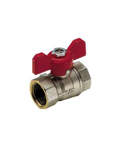 Купить Кран 1 1/4" ВВ шаровый (бабочка) (2360035 / 2370r2807) по цене 1869 руб., в Санкт-Петебруге в интернет магазине 100-Систем, а также дургие товары  из раздела Краны прямые 1 1/4 - 2 и Краны прямые