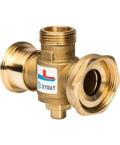 Купить STOUT SVM-0050 ермостатический смесительный клапан G 1"1/2M-G 1"1/2F-G 1"M 70°С (svm-0050-327008) по цене 11571 руб., в Санкт-Петебруге в интернет магазине 100-Систем, а также дургие товары STOUT из раздела Термостатические-смесительные клапаны и Запорная арматура