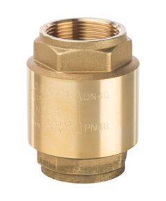 Купить STOUT  1 1/2" Клапан обратный пружинный муфтовый с металлическим седлом (svc-0001-000040) по цене 4322 руб., в Санкт-Петебруге в интернет магазине 100-Систем, а также дургие товары STOUT из раздела Обратные клапаны и Запорная арматура