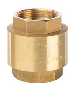 Купить STOUT  1 1/2" Клапан обратный пружинный муфтовый с пластиковым седлом (svc-0002-000040) по цене 3111 руб., в Санкт-Петебруге в интернет магазине 100-Систем, а также дургие товары STOUT из раздела Обратные клапаны и Запорная арматура