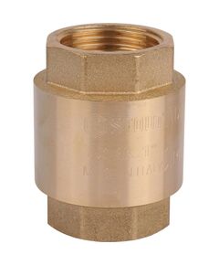 Купить STOUT  1" Клапан обратный пружинный муфтовый с пластиковым седлом (svc-0012-000025) по цене 1354 руб., в Санкт-Петебруге в интернет магазине 100-Систем, а также дургие товары STOUT из раздела Обратные клапаны и Запорная арматура
