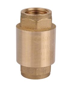 Купить STOUT  1/2" Клапан обратный пружинный муфтовый с металлическим седлом (svc-0011-000015) по цене 1044 руб., в Санкт-Петебруге в интернет магазине 100-Систем, а также дургие товары STOUT из раздела Обратные клапаны и Запорная арматура