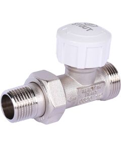Купить STOUT Клапан термостатический прямой, 1/2" х 3/4"ЕК (svt-0001-100015) по цене 1288 руб., в Санкт-Петебруге в интернет магазине 100-Систем, а также дургие товары STOUT из раздела Радиаторные клапаны и Радиаторная арматура