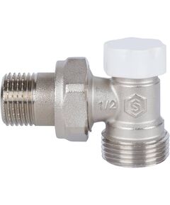 Купить STOUT SVL Клапан запорно-балансировочный угловой, 1/2" х 3/4"ЕК (svl-1166-000015) по цене 643 руб., в Санкт-Петебруге в интернет магазине 100-Систем, а также дургие товары STOUT из раздела Радиаторные клапаны и Радиаторная арматура