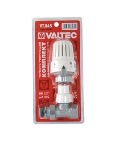 Купить Комплект Valtec клапан + термоголовка 1/2" ВР-НР прямой (vt.048.n.04) по цене 1350 руб., в Санкт-Петебруге в интернет магазине 100-Систем, а также дургие товары VALTEC из раздела Радиаторные клапаны и Радиаторная арматура
