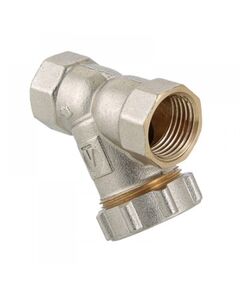 Купить Фильтр косой Valtec 1" ВР 500 мкм, с заглушкой, никель (vt.193.n.06) по цене 1389 руб., в Санкт-Петебруге в интернет магазине 100-Систем, а также дургие товары VALTEC из раздела Фильтры косые, прямые и Фильтры латунные