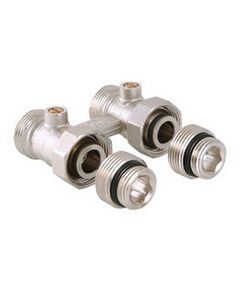 Купить Узел Valtec 1/2"х 3/4" евроконус, для нижнего подключения радиатора (комплект) (vt.345k.n.e.04) по цене 1218 руб., в Санкт-Петебруге в интернет магазине 100-Систем, а также дургие товары VALTEC из раздела Узлы для нижнего подключения радиаторов и Радиаторная арматура