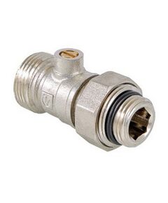 Купить Узел одинарный Valtec 1/2"х 3/4" евроконус, для нижнего подключения радиатора (vt.345r.n.05) по цене 570 руб., в Санкт-Петебруге в интернет магазине 100-Систем, а также дургие товары VALTEC из раздела Узлы для нижнего подключения радиаторов и Радиаторная арматура