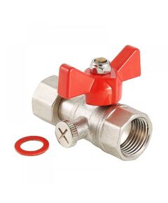 Купить Кран шаровый Valtec 1/2"х1/4" НР для подключения манометра. 16бар. t-130*C никель (vt.806.n.0402) по цене 522 руб., в Санкт-Петебруге в интернет магазине 100-Систем, а также дургие товары VALTEC из раздела Краны прямые 1/2 и Краны прямые