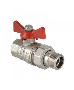 Купить Кран шаровый Valtec 3/4" В-Н Base. бабочка. с полусгоном.16бар. t-150*C никель (vt.227.n.05) по цене 889 руб., в Санкт-Петебруге в интернет магазине 100-Систем, а также дургие товары VALTEC из раздела Краны со сгоном и накидной гайкой 3/4 и Краны со сгоном и накидной гайкой