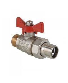 Купить Кран шаровый Valtec 3/4" Н-Н Base. бабочка. с полусгоном.16бар. t-150*C никель (vt.226.n.05) по цене 1039 руб., в Санкт-Петебруге в интернет магазине 100-Систем, а также дургие товары VALTEC из раздела Краны со сгоном и накидной гайкой 3/4 и Краны со сгоном и накидной гайкой