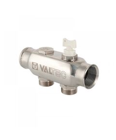 Купить Коллектор Valtec нерж 1"х3/4" ВР- 4 отвода. евроконус. выход 50мм.10бар. t-130*С (vtc.505.ss.060504) по цене 2675 руб., в Санкт-Петебруге в интернет магазине 100-Систем, а также дургие товары VALTEC из раздела Коллектора нерегулируемые и Коллекторы и коллекторные группы
