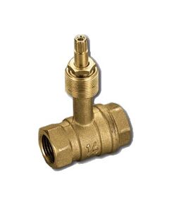 Купить Кран 1/2" ВВ шаровый (под сух. штукатурку) (2950005 / 2960g2804) по цене 1531 руб., в Санкт-Петебруге в интернет магазине 100-Систем, а также дургие товары  из раздела Краны прямые 1/2 и Краны прямые
