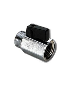 Купить Кран 1/2" ВН шаровый (мини) черная ручка (2900001 / 2901n2804) по цене 411 руб., в Санкт-Петебруге в интернет магазине 100-Систем, а также дургие товары  из раздела Краны прямые 1/2 и Краны прямые