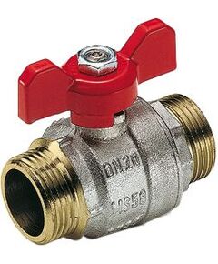 Купить Кран 1/2" НН шаровый (2360032 / 2372r2804) по цене 590 руб., в Санкт-Петебруге в интернет магазине 100-Систем, а также дургие товары  из раздела Краны прямые 1/2 и Краны прямые