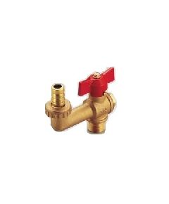 Купить Кран 1/2" шаровый садовый угловой (2950021 / 2970G2804) по цене 1459 руб., в Санкт-Петебруге в интернет магазине 100-Систем, а также дургие товары TIEMME из раздела Краны сливные и Шаровые краны