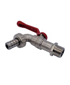 Купить Кран 1/2" шаровый сливной со штуцером (ручка) (2500001 / 2510R2804LX) по цене 657 руб., в Санкт-Петебруге в интернет магазине 100-Систем, а также дургие товары TIEMME из раздела Краны сливные и Шаровые краны