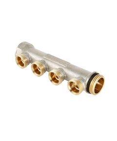 Купить Коллектор 1", 4 вых. х  Евроконус 3/4 (vtc.500.ne.060504) по цене 2459 руб., в Санкт-Петебруге в интернет магазине 100-Систем, а также дургие товары VALTEC из раздела Коллектора нерегулируемые и Коллекторы и коллекторные группы