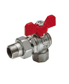 Купить Кран угловой 3/4" шаровый со сгоном (2120005 / 2180r2805) по цене 1461 руб., в Санкт-Петебруге в интернет магазине 100-Систем, а также дургие товары  из раздела Краны со сгоном и накидной гайкой 3/4 и Краны со сгоном и накидной гайкой