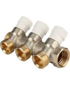 Купить SMB 6851 343403 STOUT Коллектор распределительный 3/4", 3 отвода 3/4"ЕК (smb 6851 343403) по цене 2682 руб., в Санкт-Петебруге в интернет магазине 100-Систем, а также дургие товары STOUT из раздела Вентильные коллекторы и Коллекторы и коллекторные группы