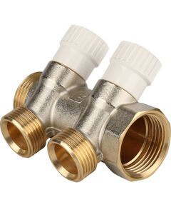 Купить SMB 6851 013402 STOUT Коллектор распределительный 1", 2 отвода 3/4"ЕК (smb 6851 013402) по цене 2003 руб., в Санкт-Петебруге в интернет магазине 100-Систем, а также дургие товары STOUT из раздела Вентильные коллекторы и Коллекторы и коллекторные группы