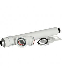 Купить Дымоход STOUT коаксиальный для прохода через стену D 60/100 (sca-6010-220850) по цене 4786 руб., в Санкт-Петебруге в интернет магазине 100-Систем, а также дургие товары STOUT из раздела Дымоходы и Котлы и котельное оборудование