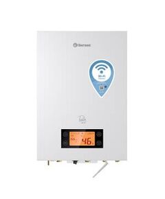 Купить двухконтурный настенный котел THERMEX Tesla 12-24 Wi-Fi (511402) по цене 49987.5 руб., в Санкт-Петебруге в интернет магазине 100-Систем, а также дургие товары THERMEX из раздела Электрические котлы и Котлы и котельное оборудование