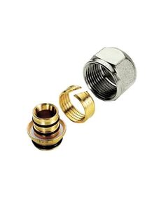 Купить Переход коллекторный 20*3/4"(18) (евроконус) (1440003 / 1636n202005) по цене 472 руб., в Санкт-Петебруге в интернет магазине 100-Систем, а также дургие товары  из раздела Крепеж для коллекторов и Крепеж и комплектующие для коллекторов