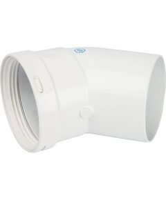 Купить STOUT  Элемент дымохода отвод 45° п/м DN80 (sca-0080-000045) по цене 1503 руб., в Санкт-Петебруге в интернет магазине 100-Систем, а также дургие товары STOUT из раздела Дымоходы и Котлы и котельное оборудование