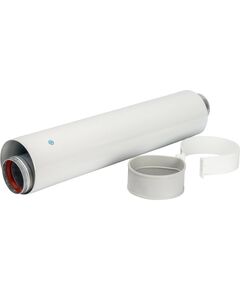 Купить STOUT  Элемент дымохода  DN60/100 труба коаксиальная 500 мм п/м, уплотнения и хомут в комплекте (sca-6010-000500) по цене 3116 руб., в Санкт-Петебруге в интернет магазине 100-Систем, а также дургие товары STOUT из раздела Дымоходы и Котлы и котельное оборудование