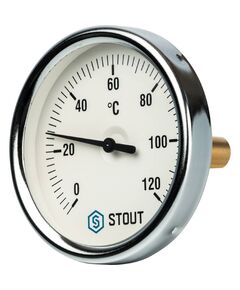 Купить STOUT SIM-0001 Термометр биметаллический с погружной гильзой. Корпус Dn 80 мм, гильза 50 мм 1/2", 0...120°С (sim-0001-805015) по цене 779 руб., в Санкт-Петебруге в интернет магазине 100-Систем, а также дургие товары STOUT из раздела Термометры и Контрольно-измерительные приборы
