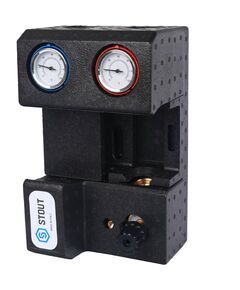 Купить STOUT SDG-0007 Насосная группа с 3-х ходовым приводным смесителем 3/4" без насоса (sdg-0007-002001) по цене 22924 руб., в Санкт-Петебруге в интернет магазине 100-Систем, а также дургие товары STOUT из раздела Насосные группы и Группы быстрого монтажа