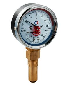 Купить Термоманометр VALTEC ТМТБ-31P с нижним подключением (тмтб-31p.0410120) по цене 2105 руб., в Санкт-Петебруге в интернет магазине 100-Систем, а также дургие товары VALTEC из раздела Термоманометры и Контрольно-измерительные приборы