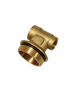 Купить Тройник коллекторный концевой 1"*1/2"*1/2" (латунь) (1950039 / 1889G040406R) по цене 546 руб., в Санкт-Петебруге в интернет магазине 100-Систем, а также дургие товары TIEMME из раздела Комплектующие для коллекторов и Крепеж и комплектующие для коллекторов