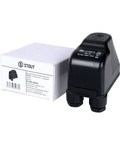Купить STOUT SCS-0001 Реле давления для водоснабжения PM12G, 3-12 бар,1/4", с накидной гайкой (scs-0001-000012) по цене 1328 руб., в Санкт-Петебруге в интернет магазине 100-Систем, а также дургие товары STOUT из раздела Комплектующие насосного оборудования и Насосы и насосное оборудование